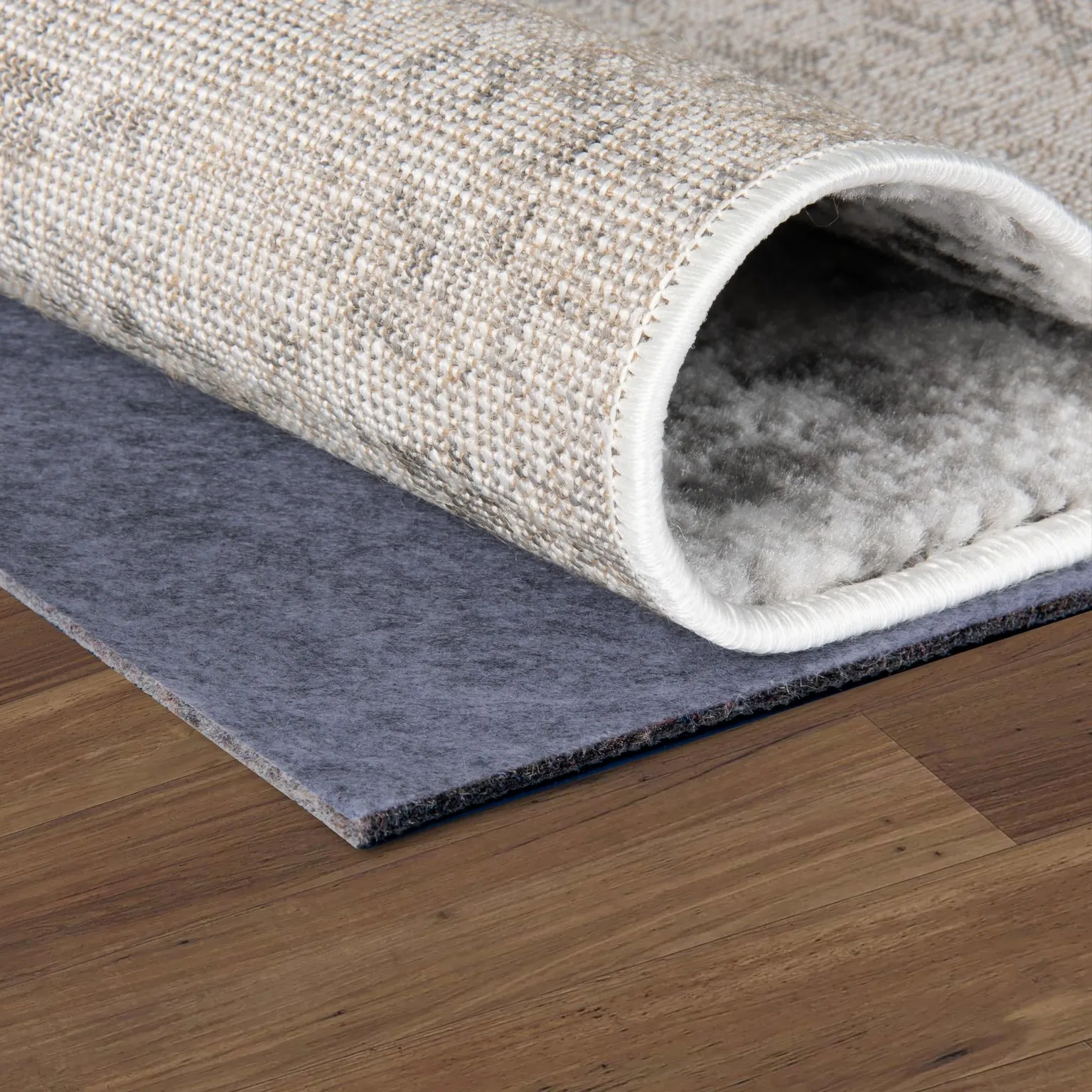 2' x 4' 11 Luxe Runner Area Rug Pad Floor Protection Pad for Under Rugs & Carpet - RECTANGLE RUNNER Sound Dampening Underlayment Cushion
